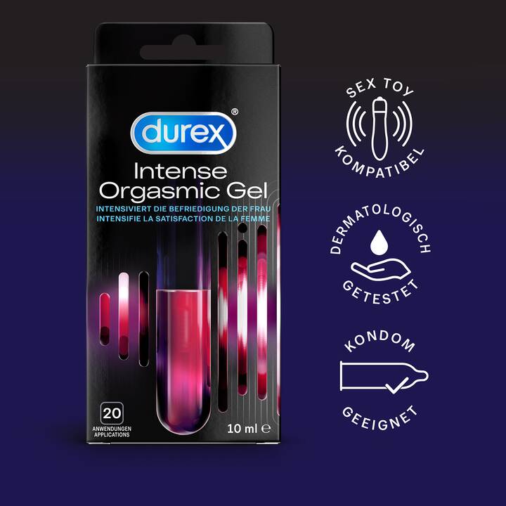 DUREX Gleitmittel Intense Orgasmic Gel (10 ml, Wasserbasis)