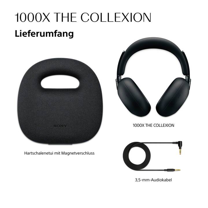 SONY 1000X The Collexion (ANC, Schwarz) - Interdiscount