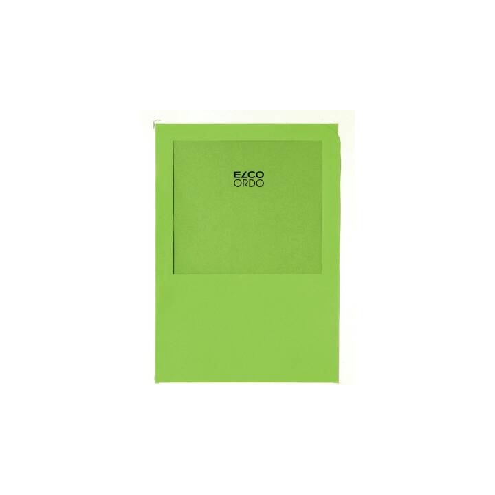 ELCO Cartellina organizzativa (Verde, A4, 100 pezzo)