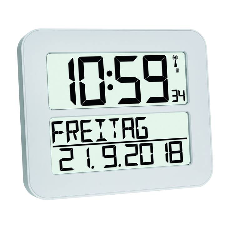 TFA Orologio da parete (Digitale, 258 mm)