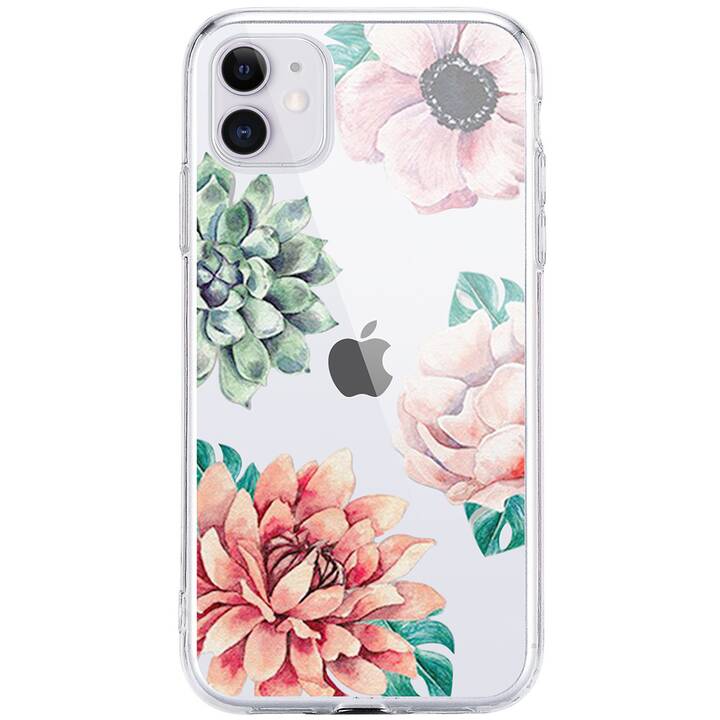 EG cover posteriore per iPhone 12 Pro Max 6.7" (2020) - fiori