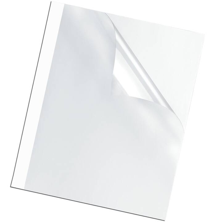 FELLOWES Couverture de reliure thermique (21 cm, Blanc)