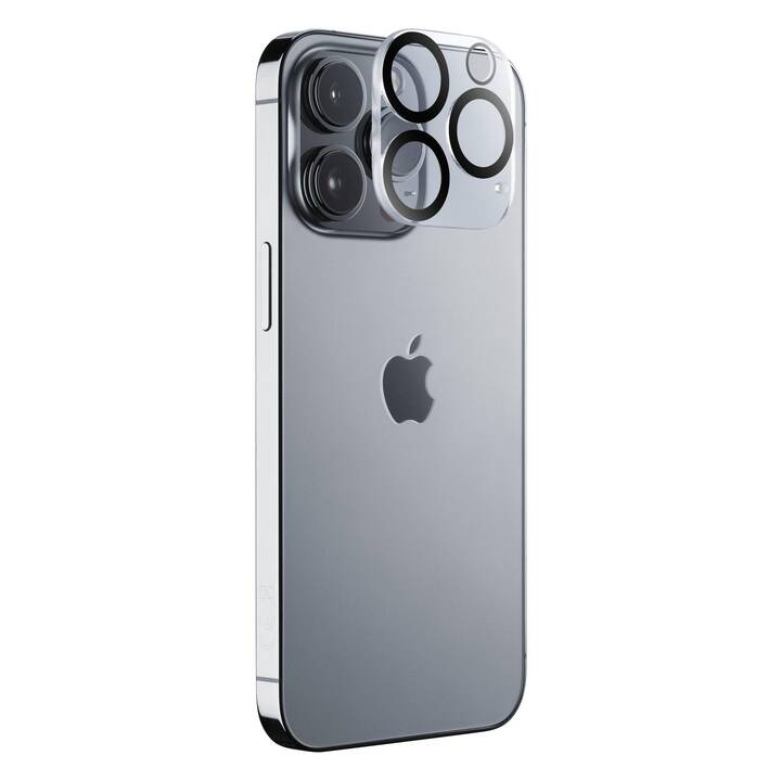 CELLULAR LINE Verre de protection de l'appareil photo (iPhone 15 Pro, iPhone 15 Pro Max, 1 pièce)