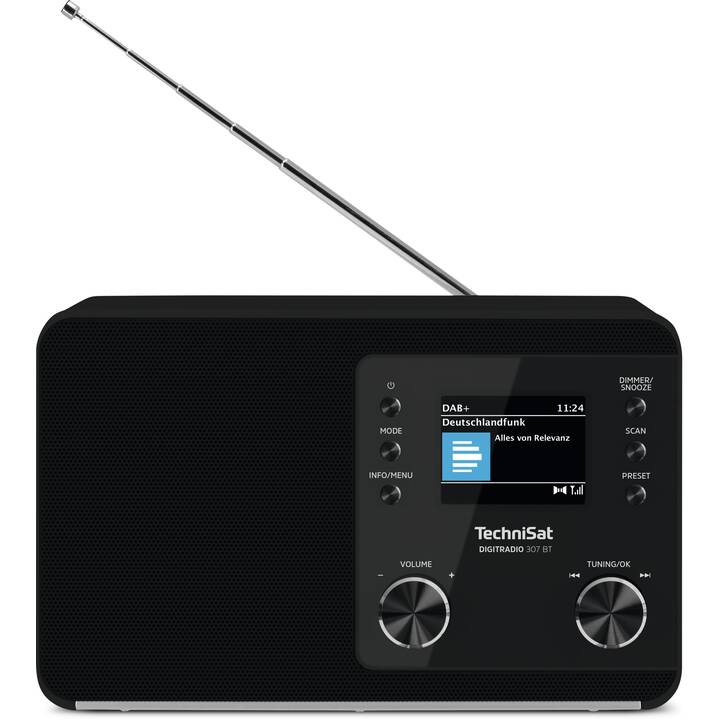 TECHNISAT 307BT Radio digitale (Nero)