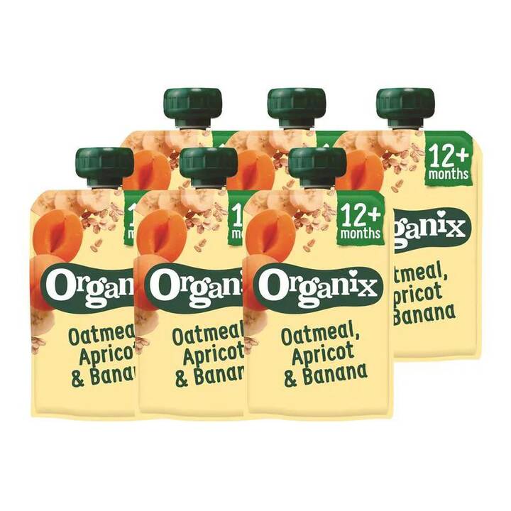 ORGANIX Hero Baby Purée de fruits Sac de compression (6 x 100 g)