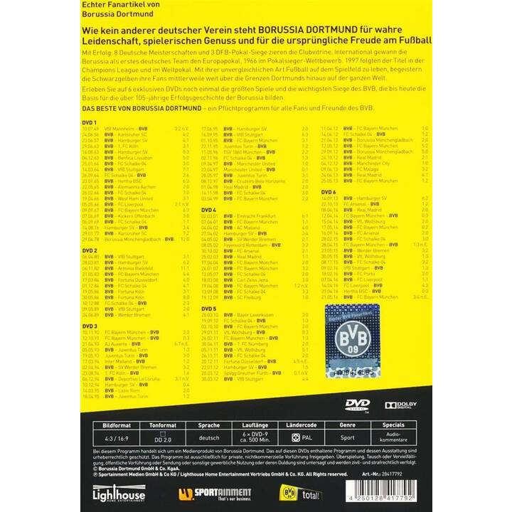 Das Beste von Borussia Dortmund - Die grössten Spiele der Vereinsgeschichte (DE)