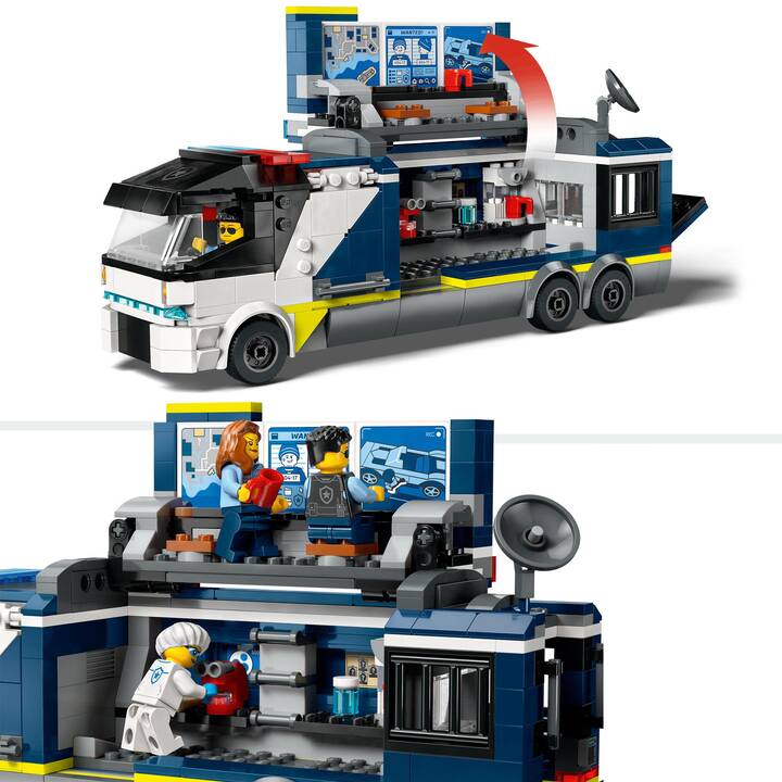 LEGO City Camion laboratorio mobile della polizia (60418)