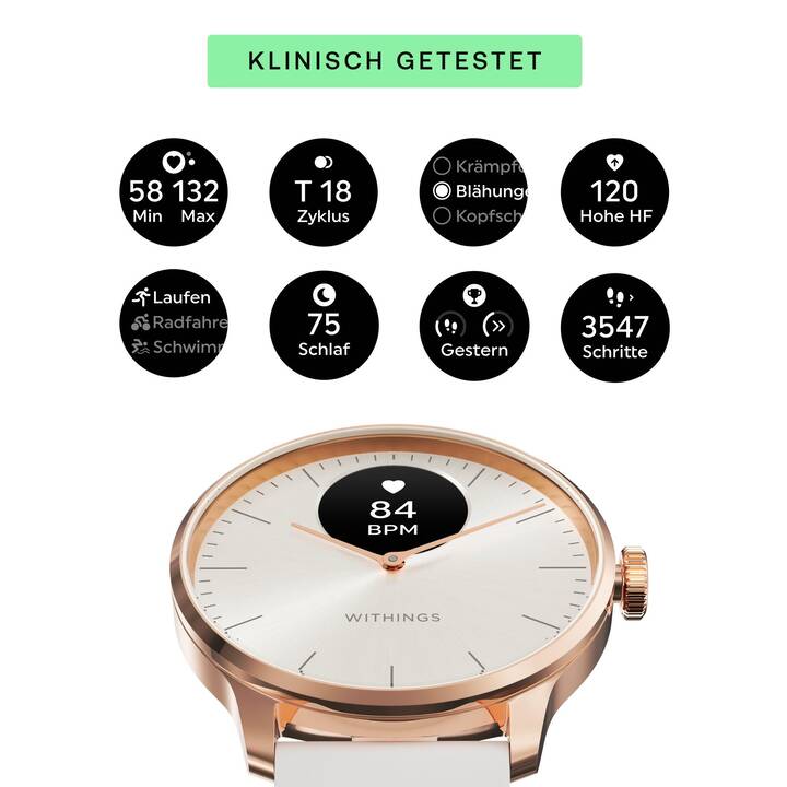 WITHINGS Ossimetir di impulso Scanwatch Light