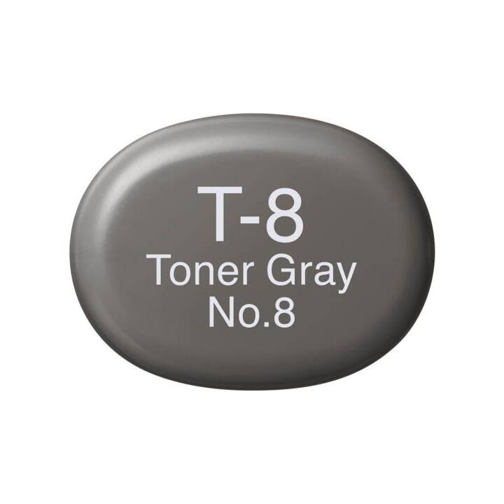 COPIC Grafikmarker Sketch T-8 - Toner Gray No.8 (Grau, 1 Stück)