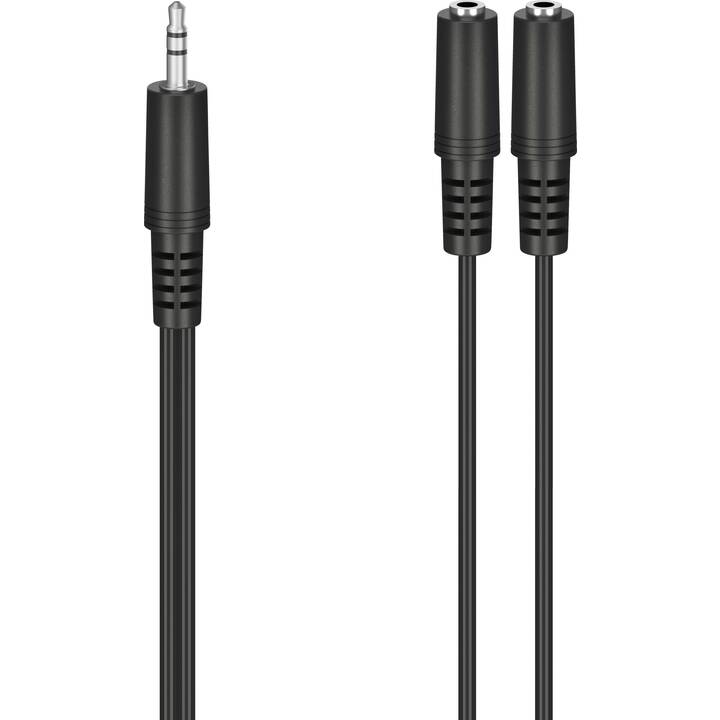INTERTRONIC Câble adapteur (Jack 3.5 mm)