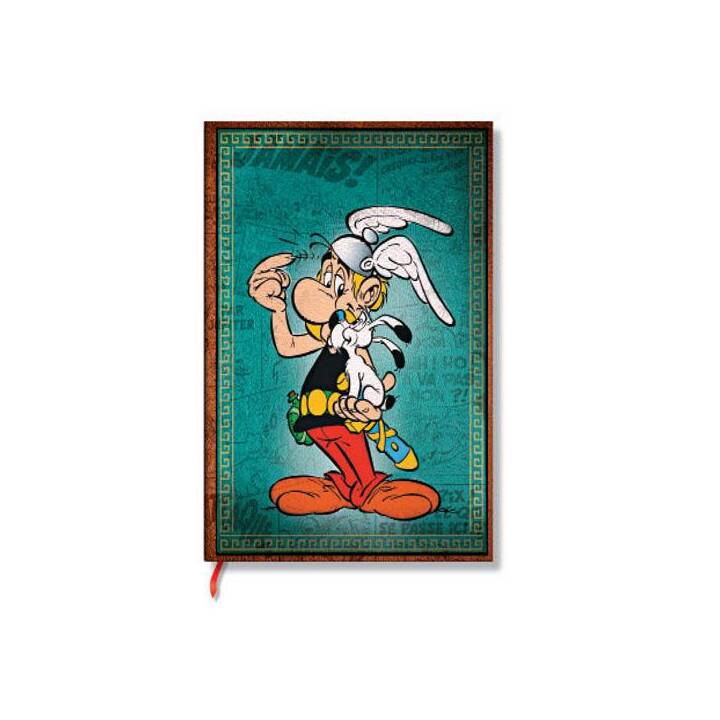 PAPERBLANKS Taccuini Asterix Mini (9 cm x 14 cm, Rigato)