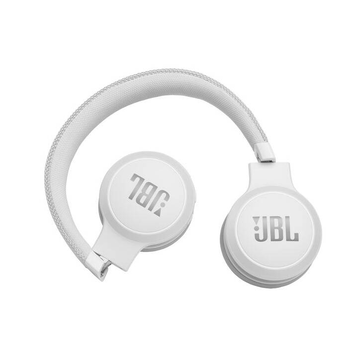 JBL BY HARMAN Live 400BT (On-Ear, Bluetooth 4.2, Blanc)