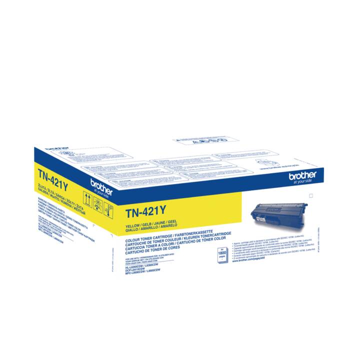 BROTHER  TN-421Y (Cartouche individuelle, Jaune)