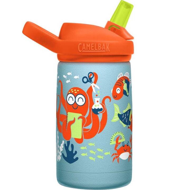 CAMELBAK Gourde enfants Eddy+Kids (0.35 l, Orange, Gris, Multicolore)