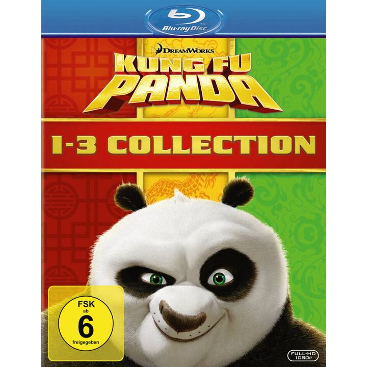 Kung Fu Panda 1-3 - Collection (EN, DE)