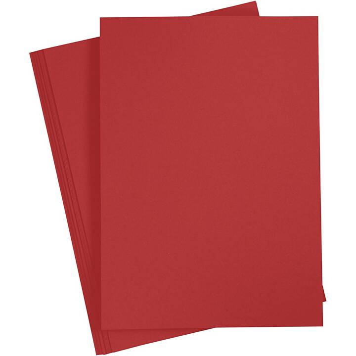 CREATIV COMPANY Carton Card Making (Rouge, A4, 10 pièce)