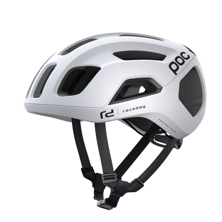 POC Unisex Casco da bici da corsa Ventral Air Spin (S, Bianco, Nero) -  Interdiscount