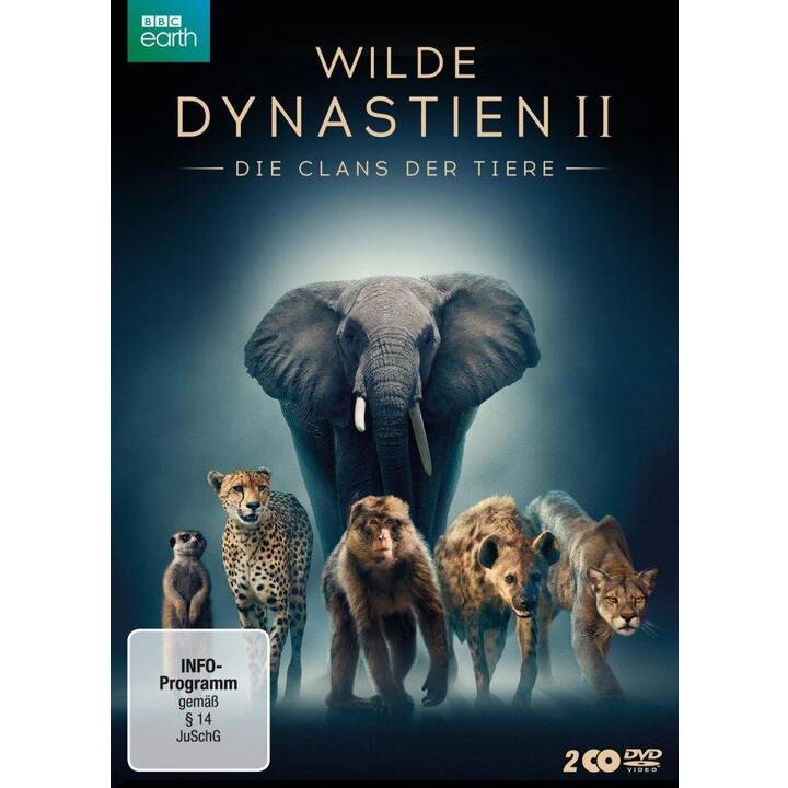 Wilde Dynastien 2 - Die Clans der Tiere (BBC Earth, 2 DVDs) (DE, EN)