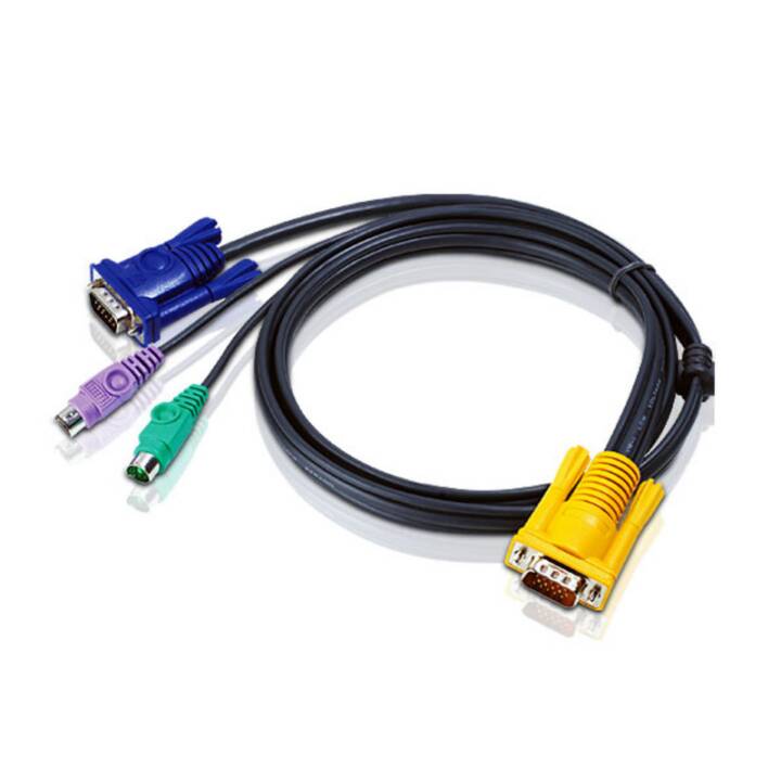 ATEN TECHNOLOGY Câble pour commutateur KVM 2L-5202P