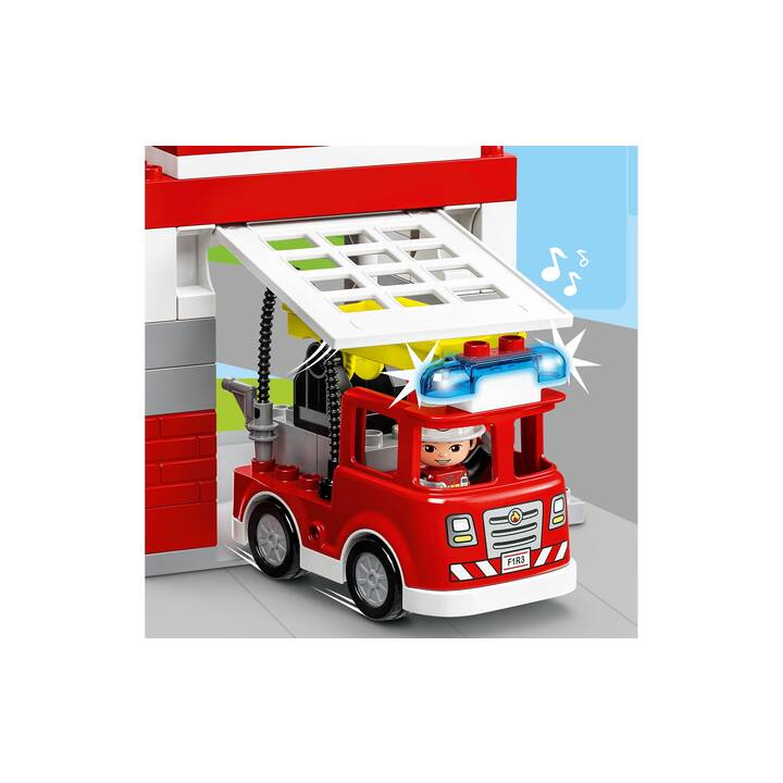 LEGO DUPLO Feuerwehrwache mit Hubschrauber (10970)