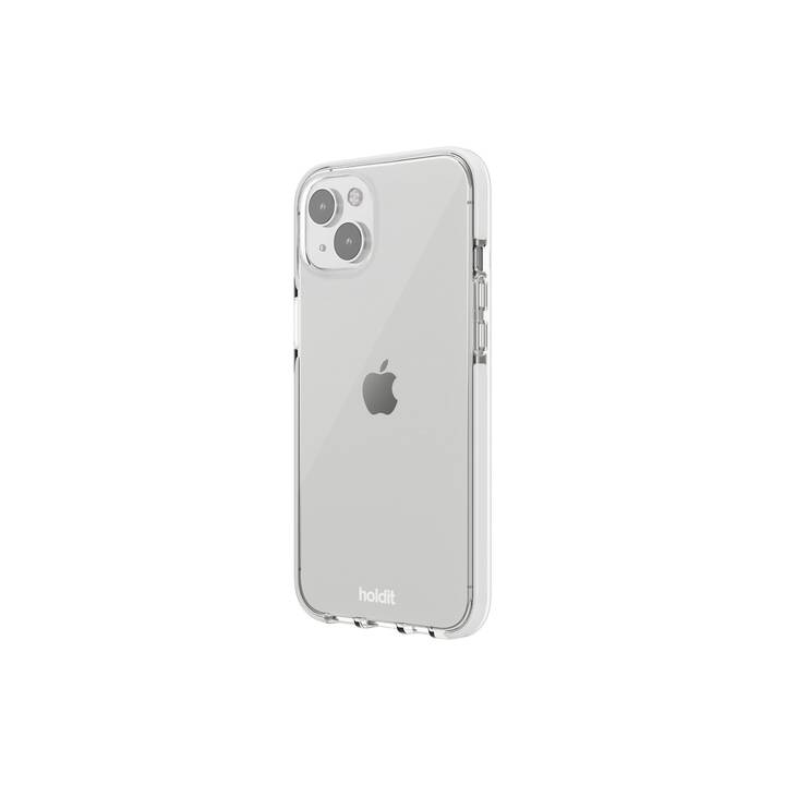 HOLDIT Backcover (iPhone 14 Plus, Transparent, Weiss)