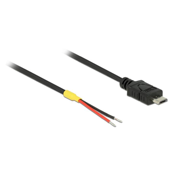 DELOCK Câble de connexion ( sans , Micro USB 2.0 de type B, 0.2 m)