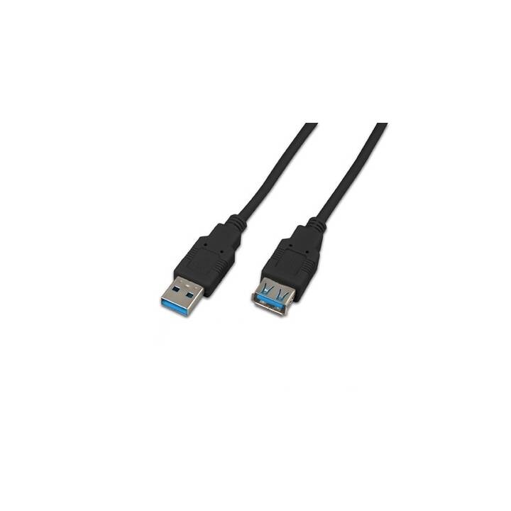 WIREWIN USB-Kabel (USB 3.0 Typ-A, USB 3.0 Typ-A, 1 m)
