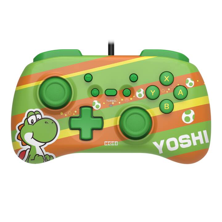 HORI Horipad Mini yoshi Controller (Arancione, Verde)