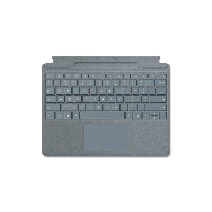 MICROSOFT Surface Pro Signature + Slim Pen 2 Type Cover (13", Surface Pro 8, Surface Pro 9, Surface Pro X, Azzurro ghiaccio)