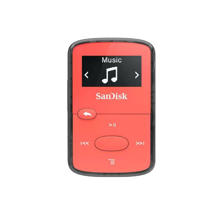 SANDISK Lettori MP3 Clip Jam (8 GB, Rosso)