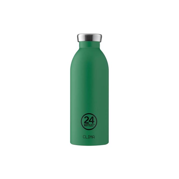 24BOTTLES Thermo Trinkflasche Clima Emerald (0.5 l, Grün)