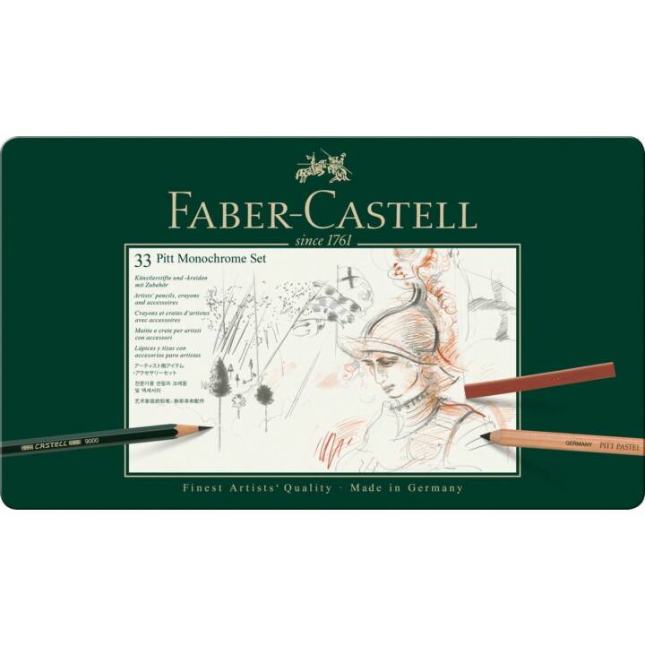 FABER-CASTELL Crayons de couleur (Multicolore, 33 pièce)
