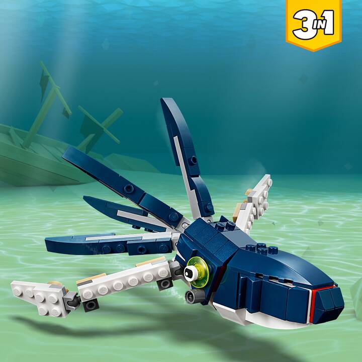 LEGO Creator 3-in-1 Creature degli abissi (31088)