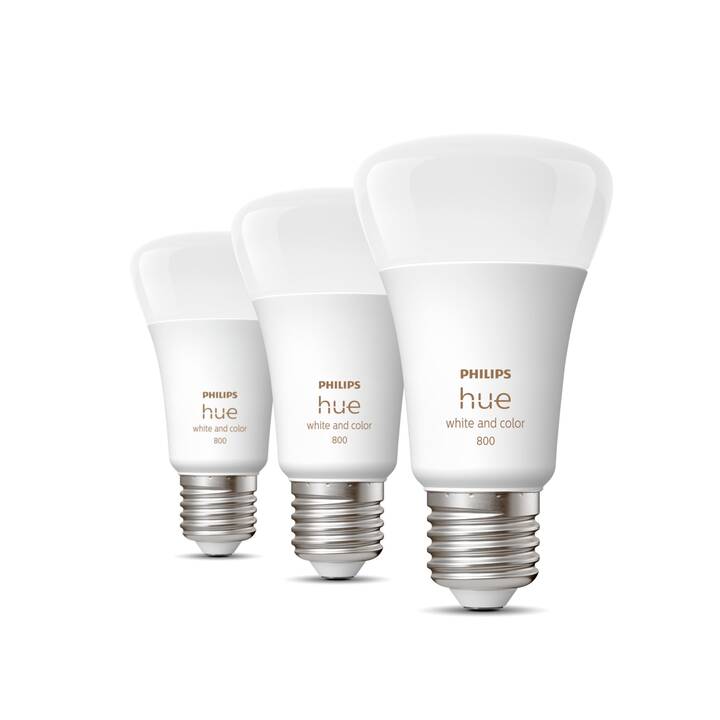PHILIPS HUE Ampoule LED White & Color Ambiance (E27, Bluetooth, 6.5 W)