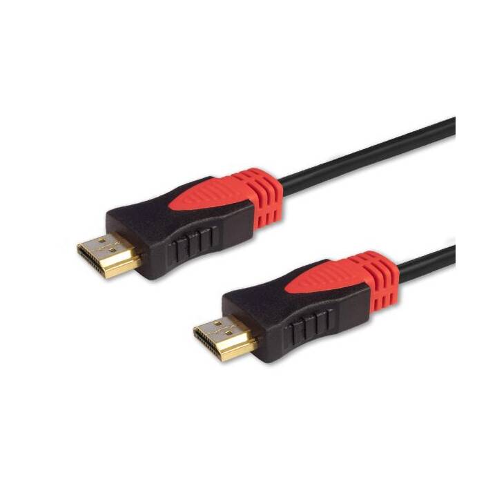 SAVIO Câble de connexion (HDMI Typ-A, 10 m)