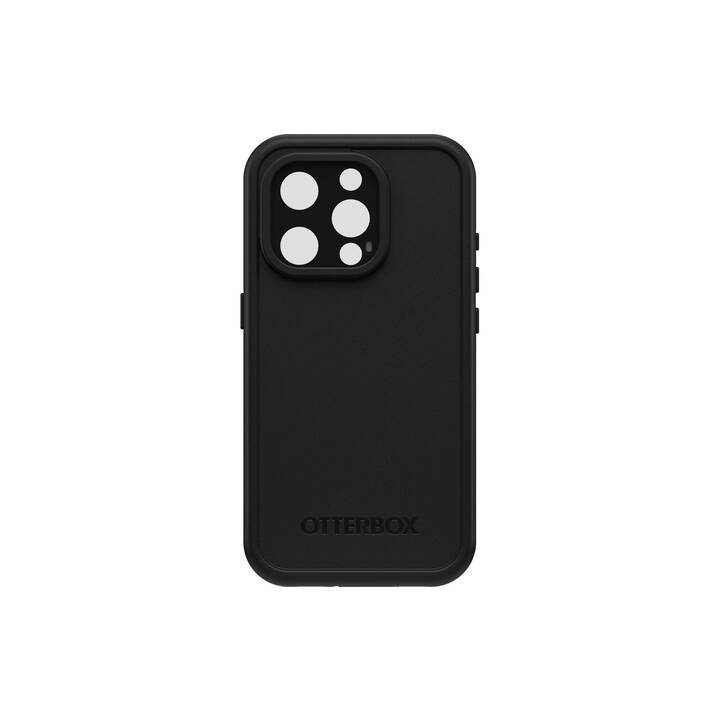 OTTERBOX Backcover Fre (iPhone 15 Pro, Schwarz)