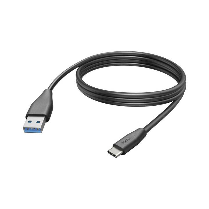 HAMA Câble USB (USB 2.0 de type C, USB 2.0 de type A, 3 m)