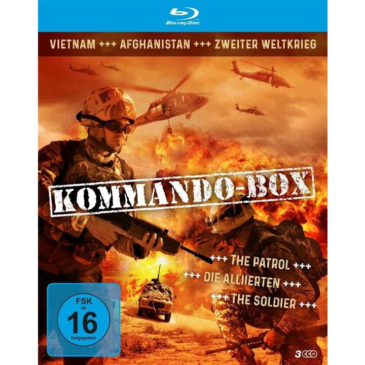 Kommando-Box - The Patrol / Die Alliierten / The Soldier (DE)