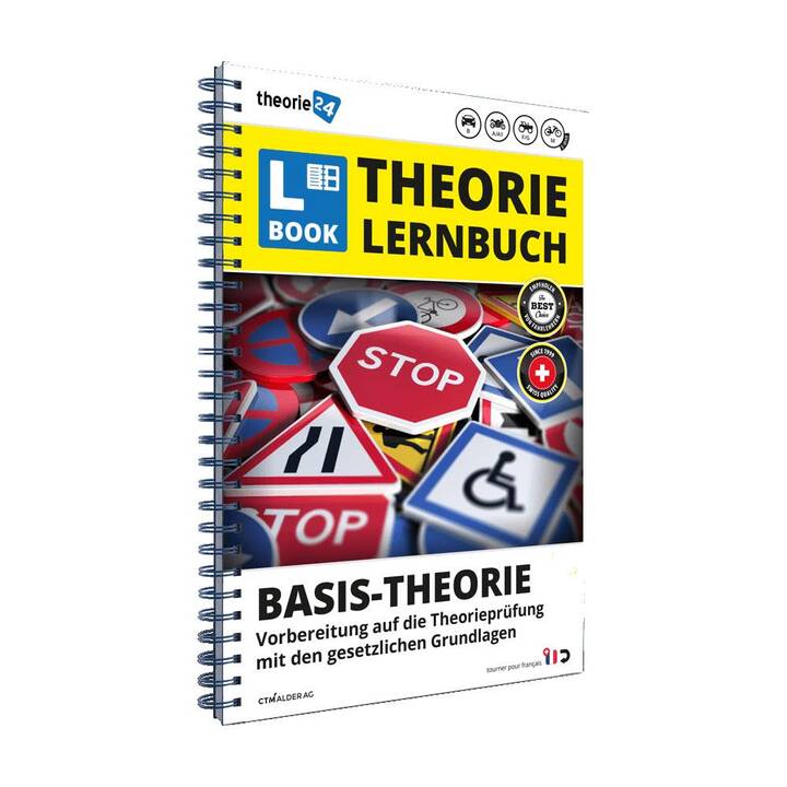 CTM theorie24 Web/App inkl. Buch 23/24 - Kat. B/A/A1 (Vollversion, Deutsch, Französisch)