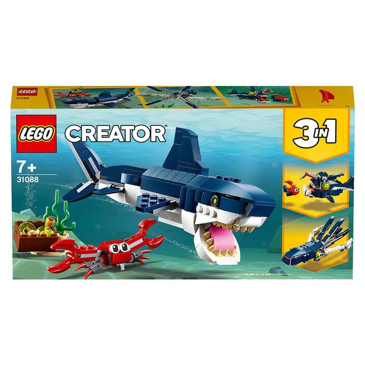 LEGO Creator 3-in-1 Creature degli abissi (31088)