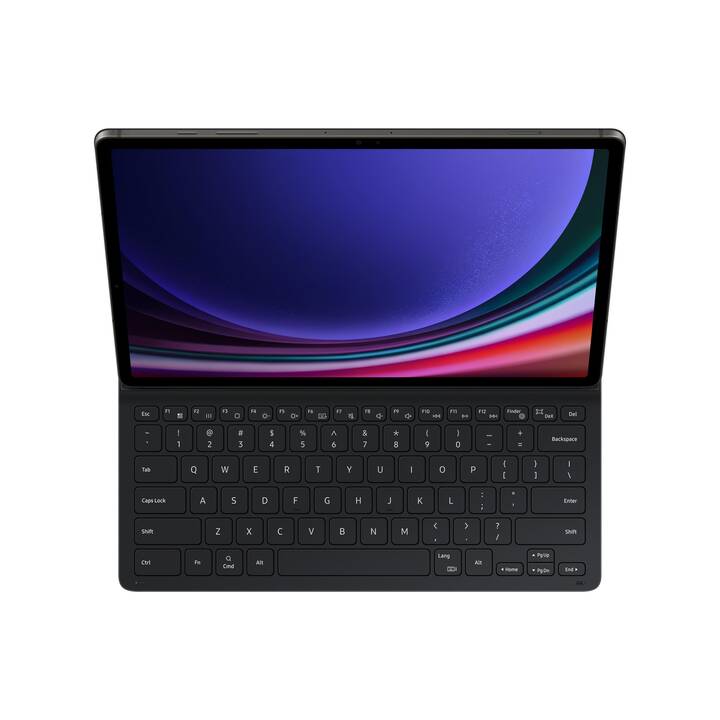 SAMSUNG Keyboard Slim Type Cover (12.4", Galaxy Tab S9 FE+, Galaxy Tab S9+, Nero)