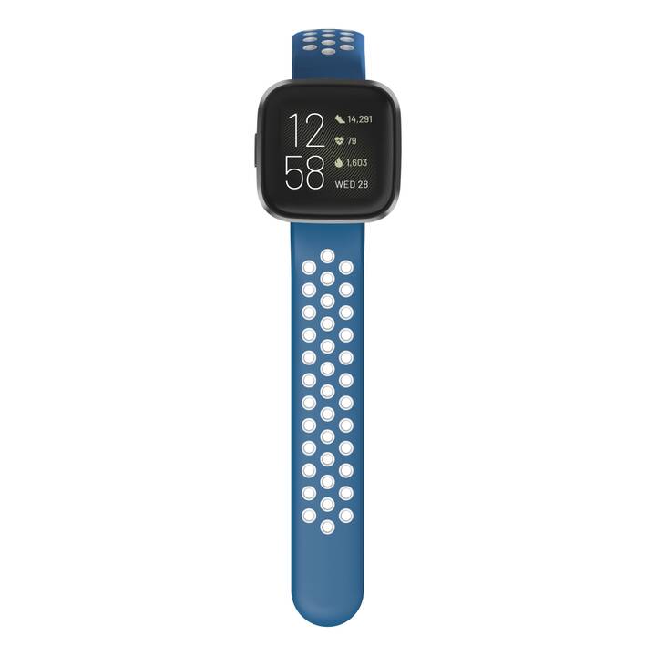 HAMA 00086227 Armband (Fitbit Versa Lite / Versa 2, Blau)
