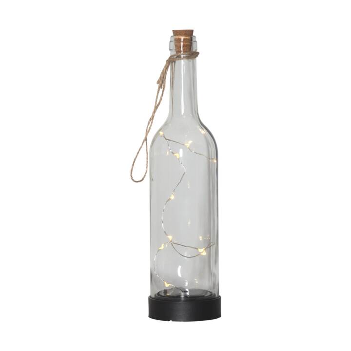 STAR TRADING Lampe solaire Bottle (LED, 0.3 W, Transparent)