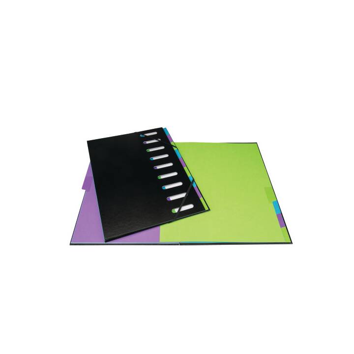 BIELLA Dossier d'index (Multicolore, Noir, A4, 1 pièce)