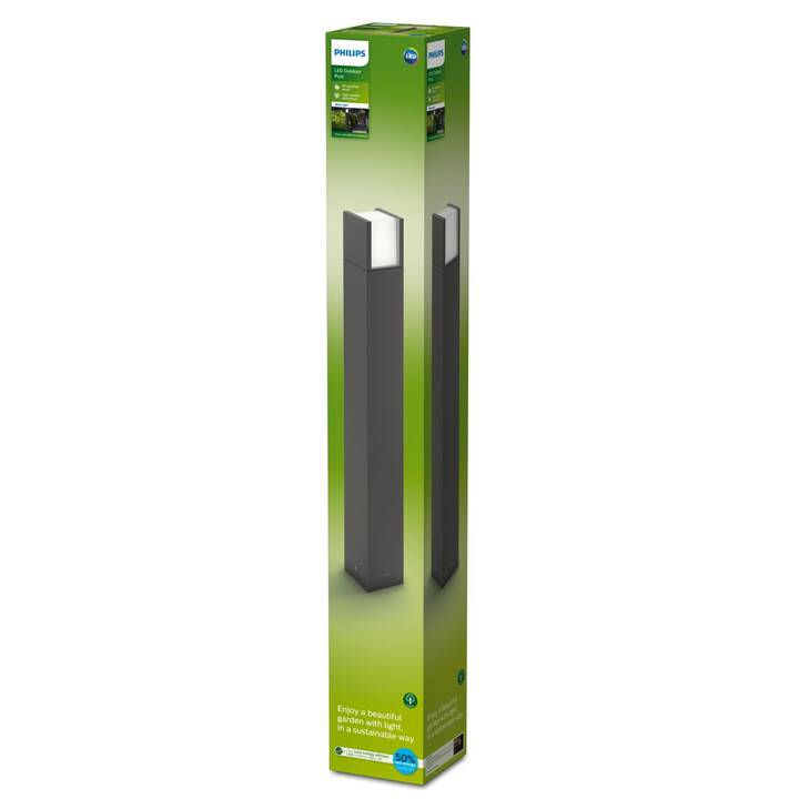 PHILIPS Aussenstrahler Arbour (3.8 W, Grau)