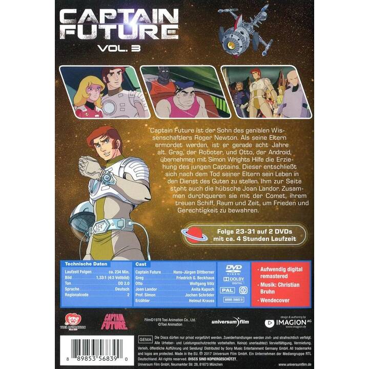Captain Future - Vol. 3 (DE)