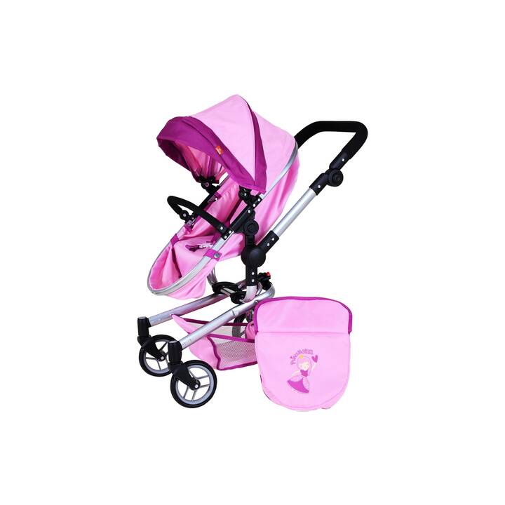 KNORRTOYS Boonk Princess Puppenwagen (Rosa)