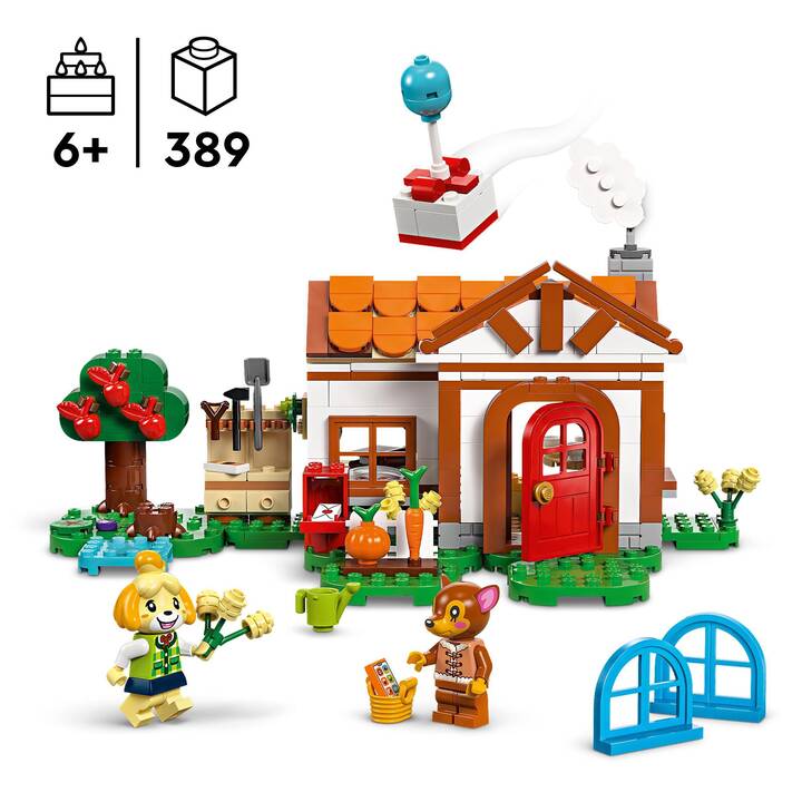 LEGO Animal Crossing Benvenuta, Fuffi! (77049)