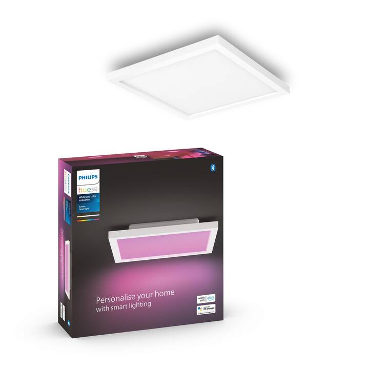 PHILIPS HUE Deckenleuchte White and Color Ambiance Surimu (Weiss)