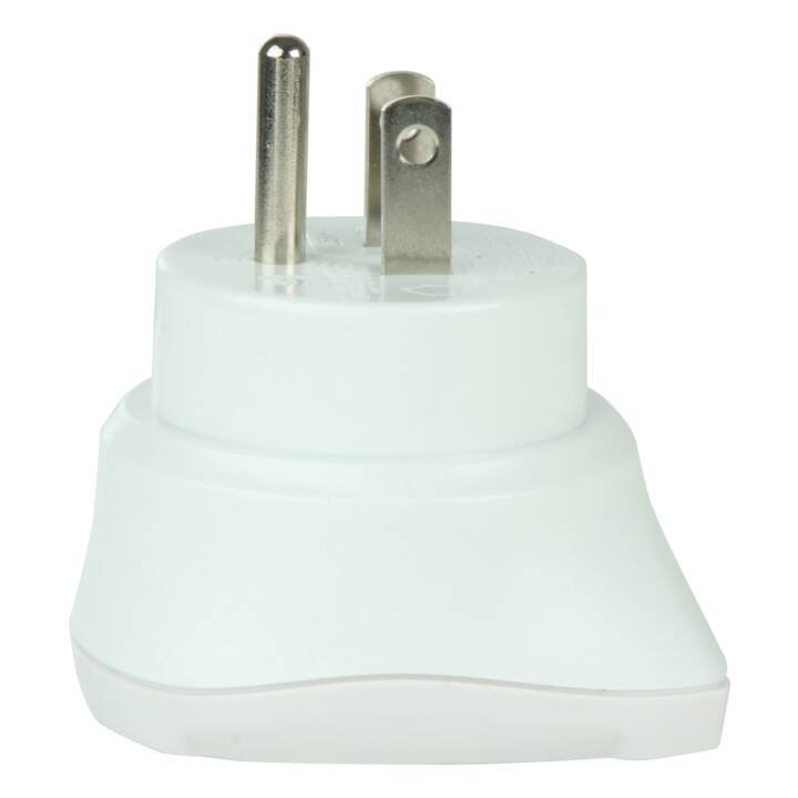 SKROSS Country Adapter Europe to USA Blanc